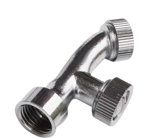 [FRO-029] Boquilla Metálica 2 Salidas